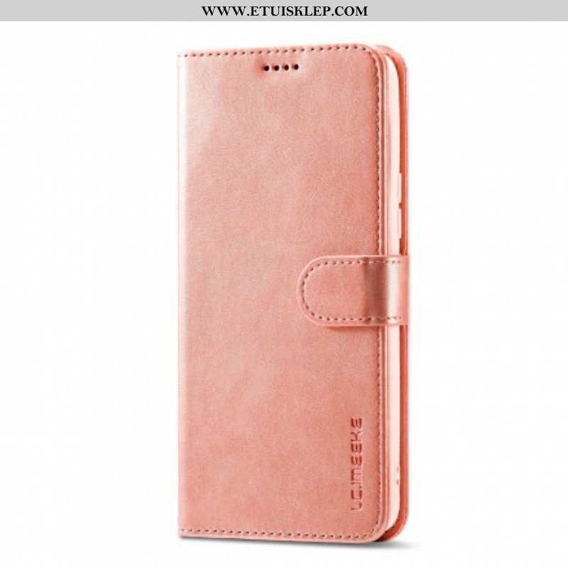 Etui Folio do Vivo V21 5G Lc.imeeke Efekt Skóry